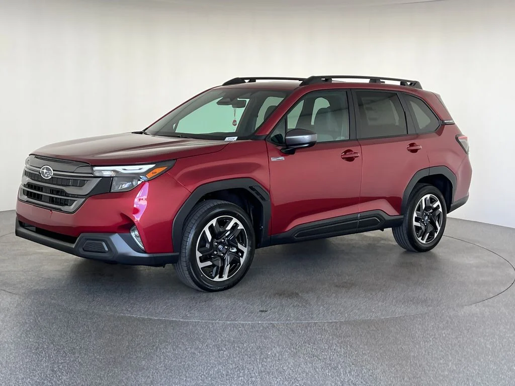 New 2026 CRIMSON RED PEARL Subaru Premium Hybrid image 9