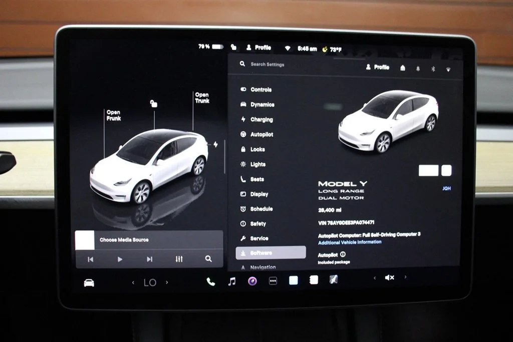 Used 2023 Pearl White Multi-Coat Tesla Long Range image 18