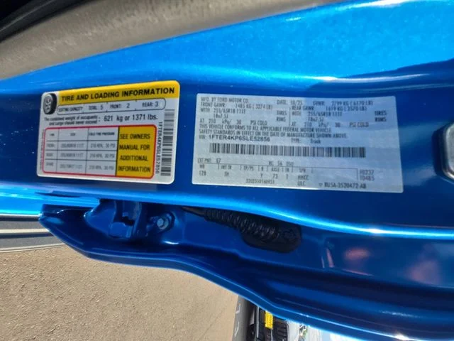 Certified Used 2025 Blue Metallic Ford Lariat image 25