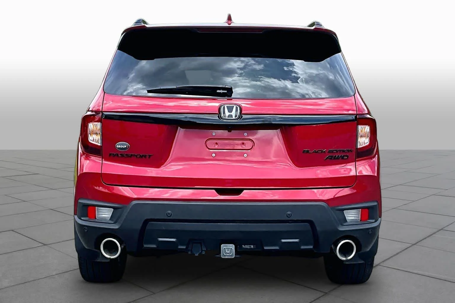 Used 2024 Radiant Red Metallic II Honda Black Edition image 5