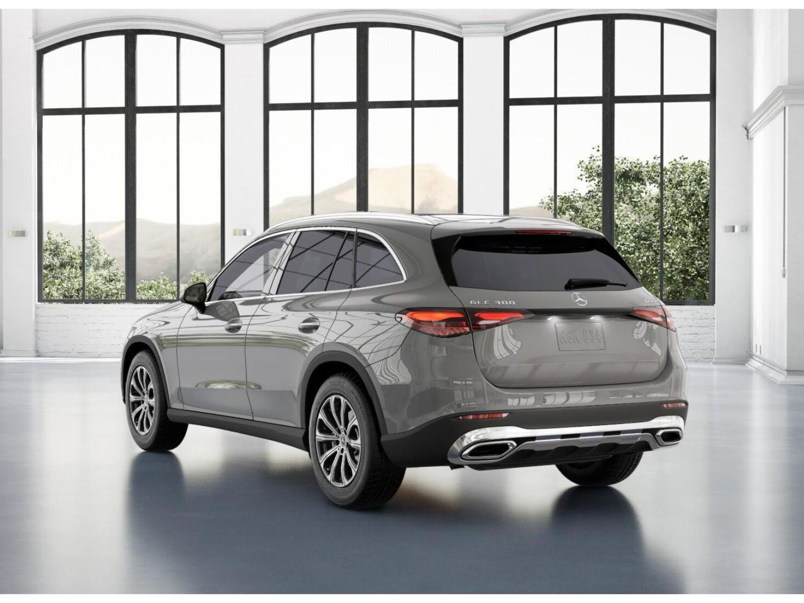 New 2027 MANUFAKTUR Alpine Grey Mercedes-Benz GLC 300 image 12