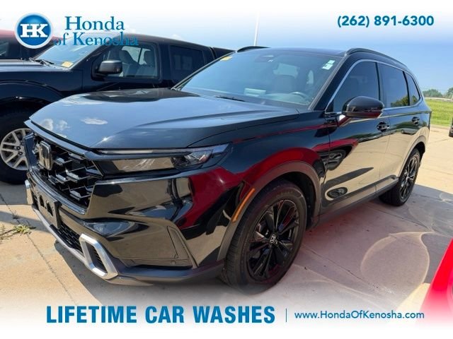 Certified Used 2024 Crystal Black Pearl Honda Sport Touring image 1