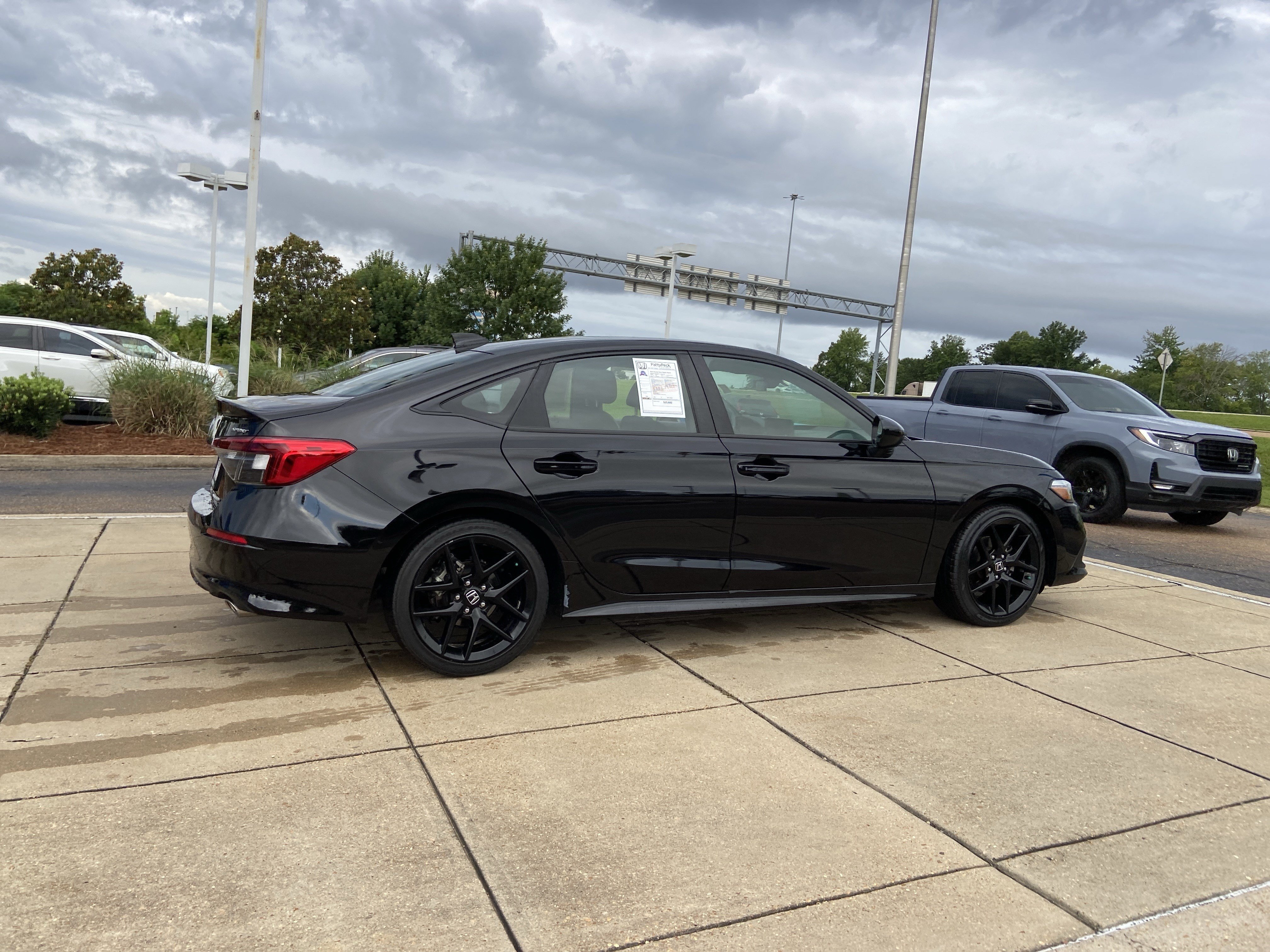 Used 2024 Crystal Black Pearl Honda Sport image 12