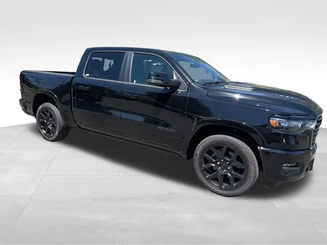 New 2026 Diamond Black Crystal Pearl-Coat Exterior Paint RAM Laramie image 1