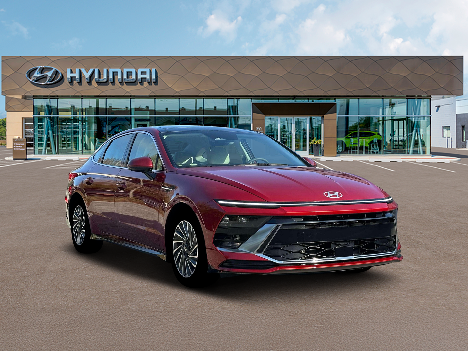 New 2026 Red Hyundai SEL image 11