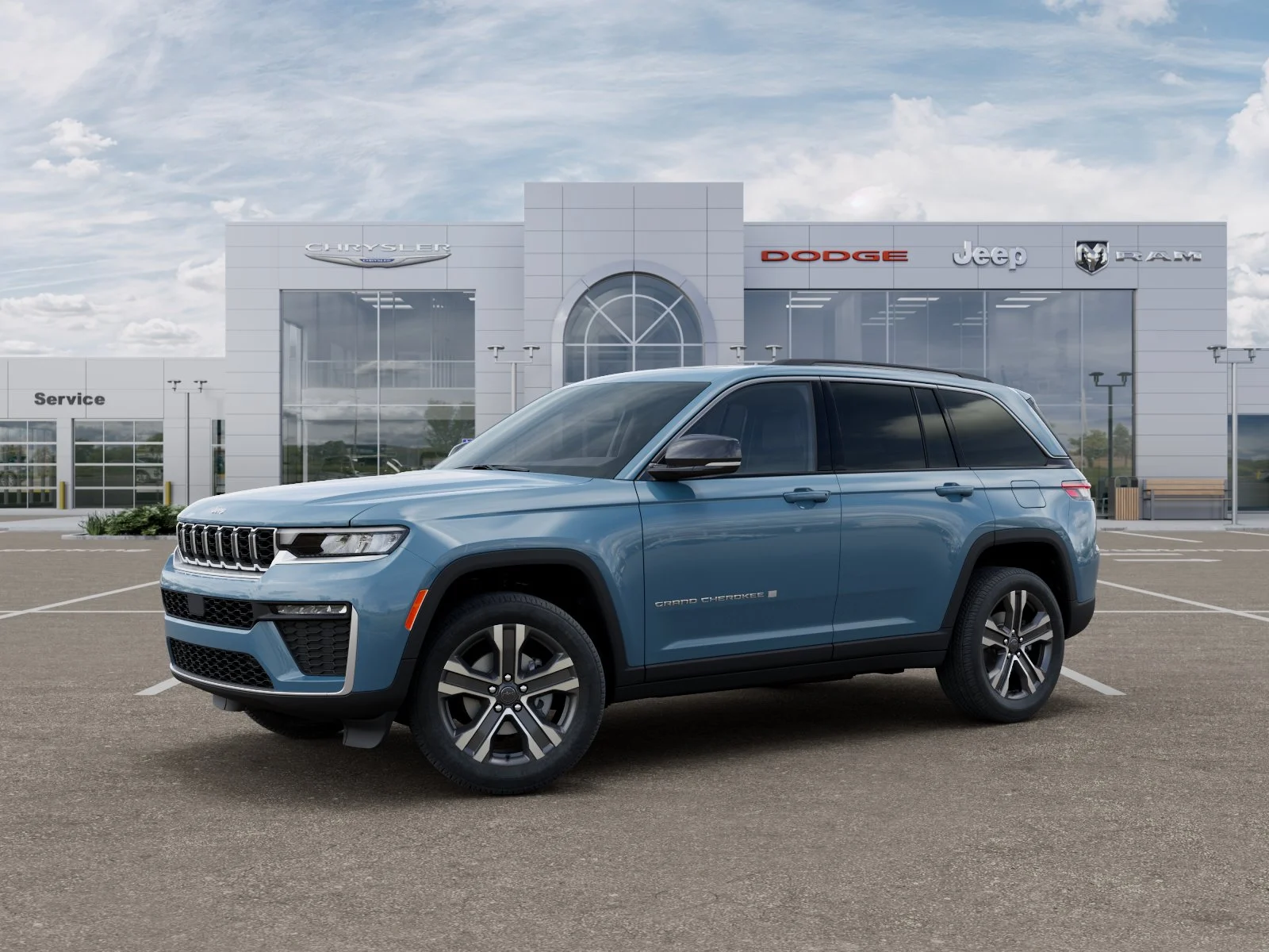 New 2027 Steel Blue Paint Jeep Limited image 34