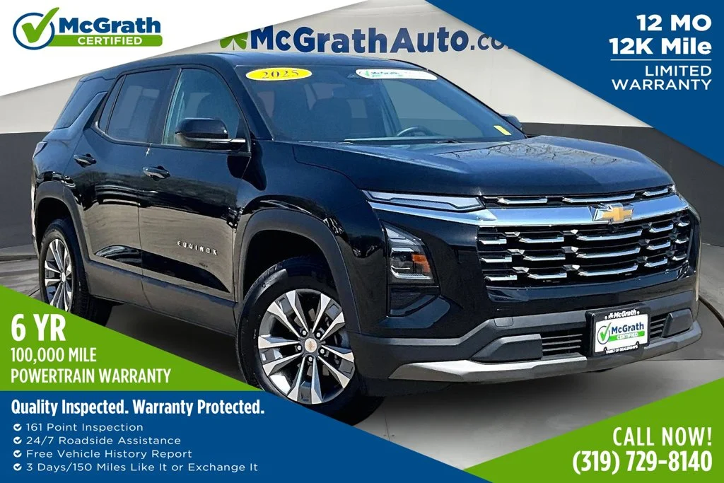 Certified Used 2025 Black Chevrolet LT image 1