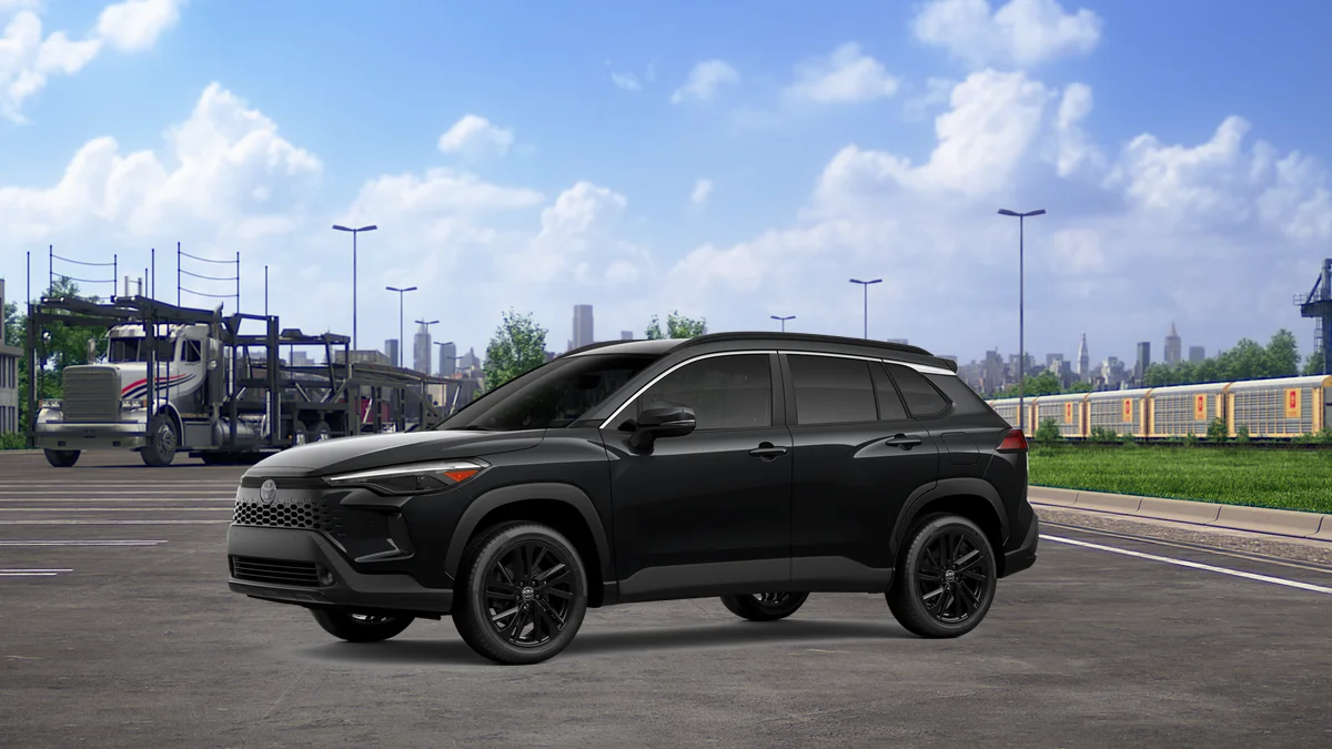 New 2026 Jet Black Toyota Hybrid XSE image 2