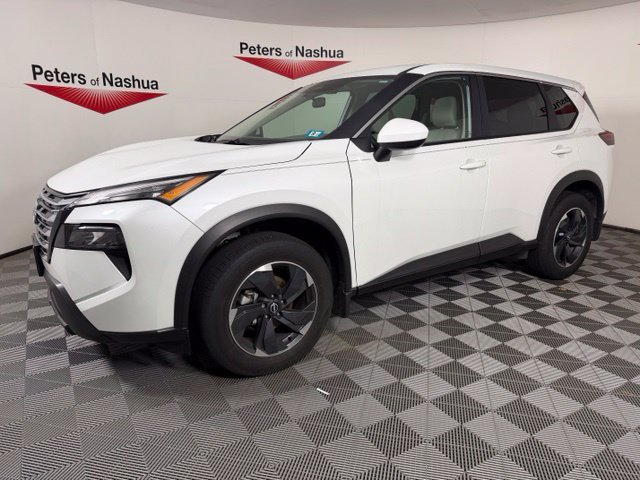 Certified Used 2025 White Pearl Nissan SV image 3