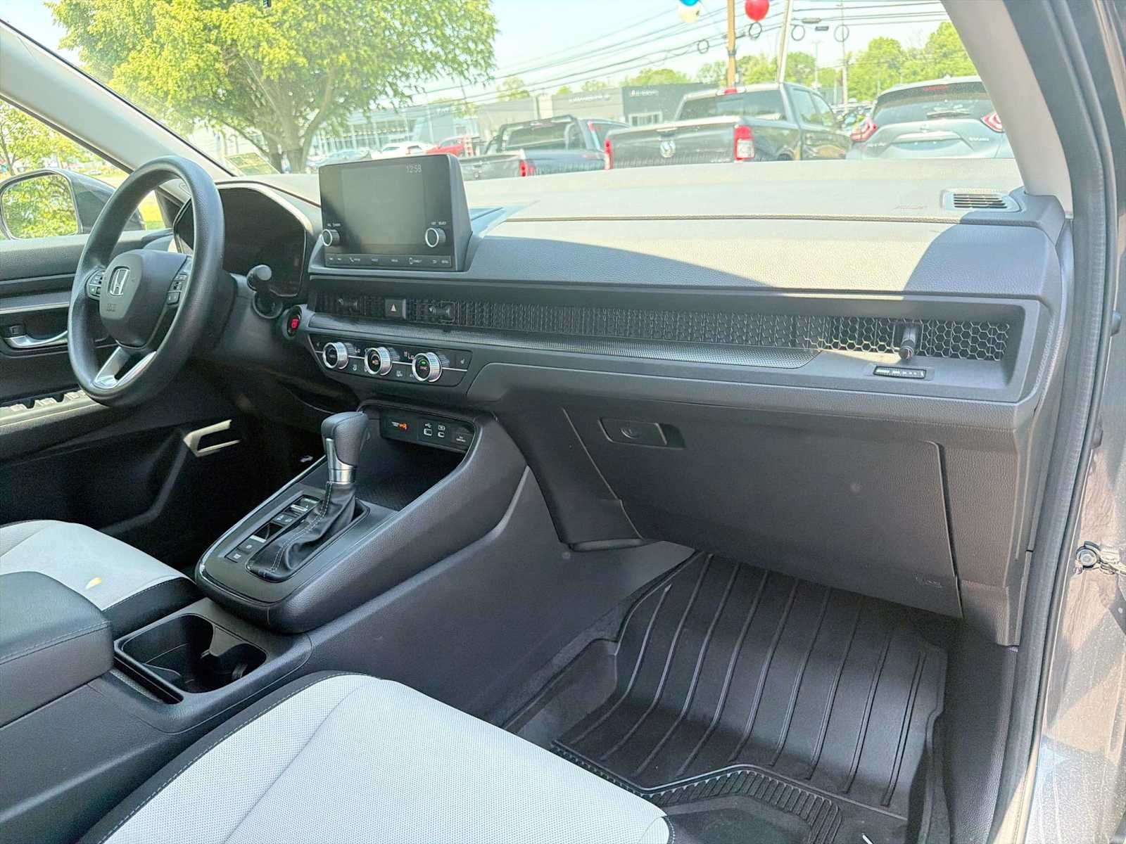 Used 2024 Meteorite Gray Metallic Honda EX image 16