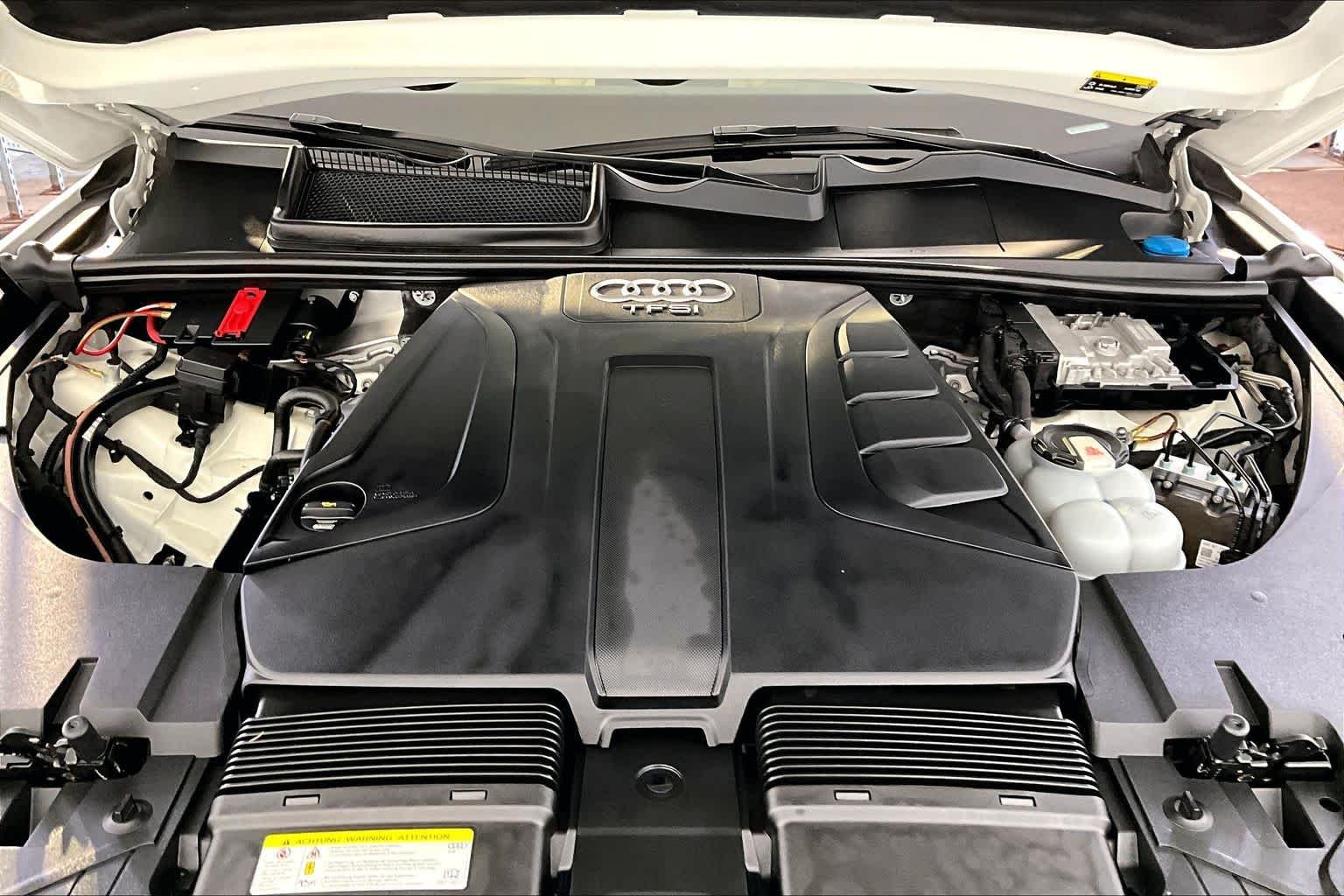 Used 2018 Carrara White Audi Premium Plus image 30