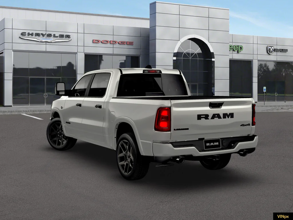 New 2026 Silver Zynith Exterior Paint RAM Laramie image 2