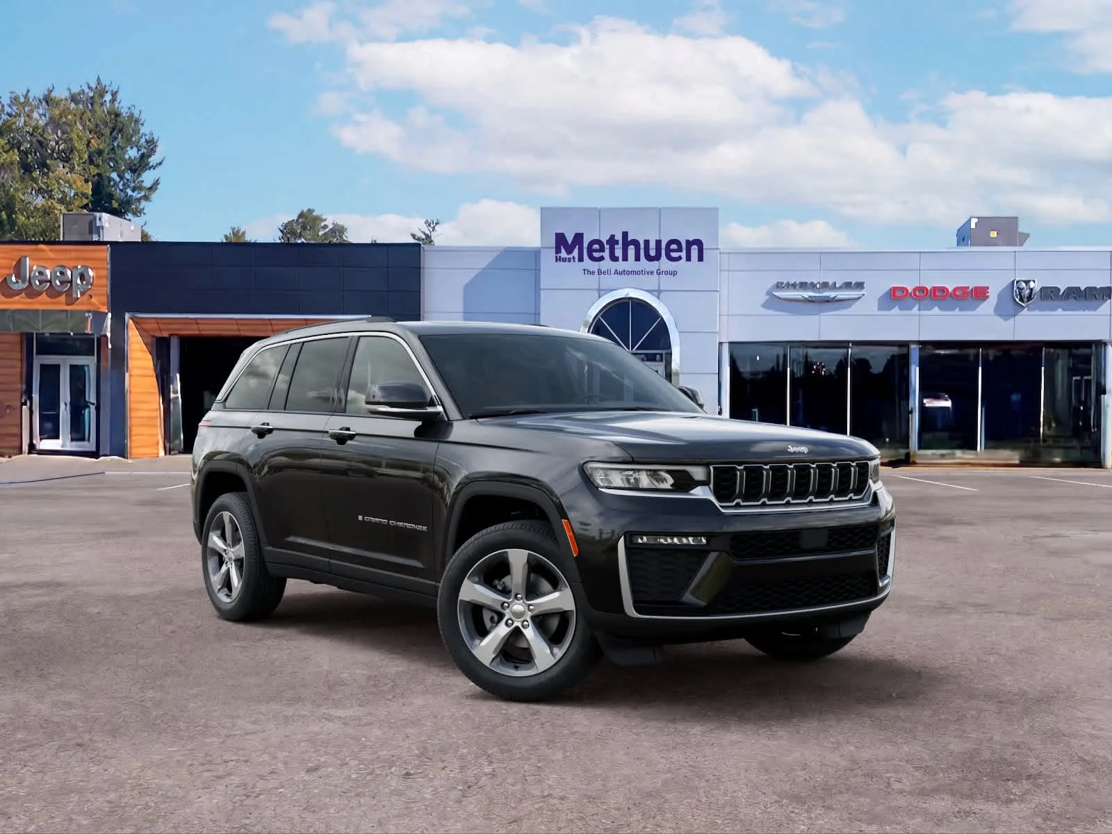 New 2026 Diamond Black Crystal Pearlcoat Jeep Limited image 5