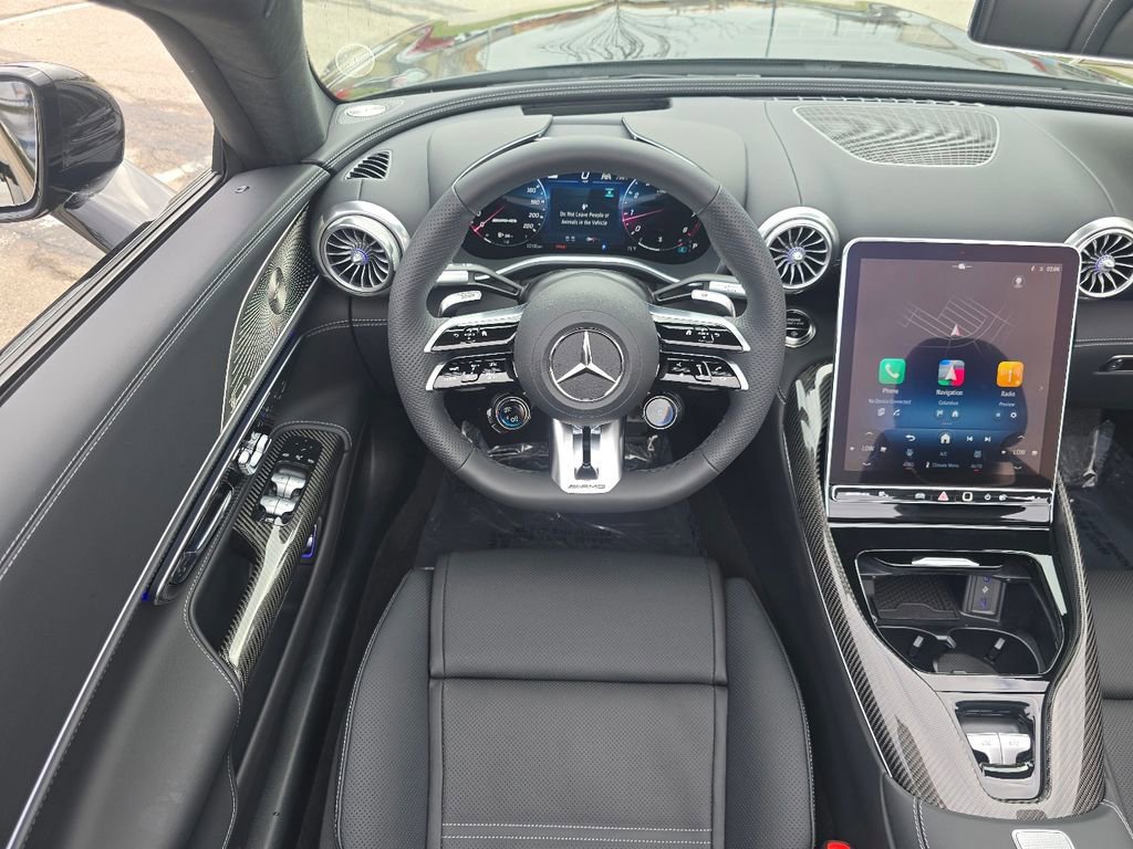 New 2026 Obsidian Black Metallic Mercedes-Benz SL 63 AMG® image 65
