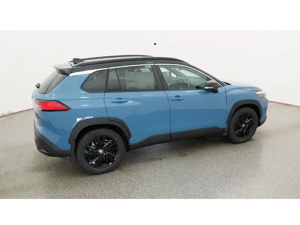 New 2026 Cavalry Blue with Jet Black roof Toyota Hybrid XSE image 13