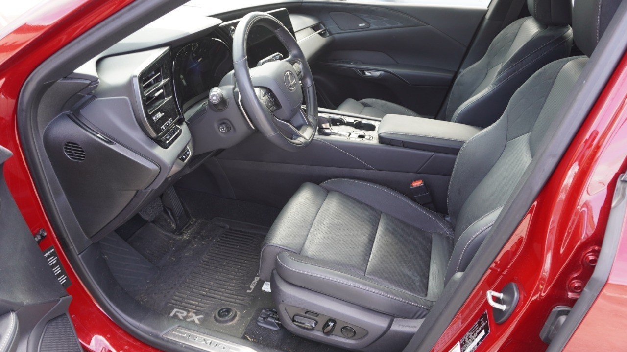 Certified Used 2025 Red Lexus RX 350h Luxury image 9