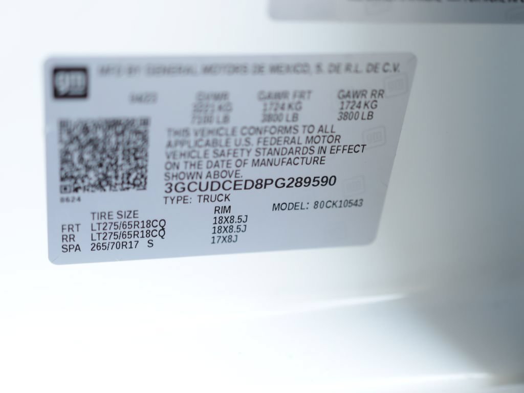 Used 2023 Summit White Chevrolet Custom Trail Boss image 39