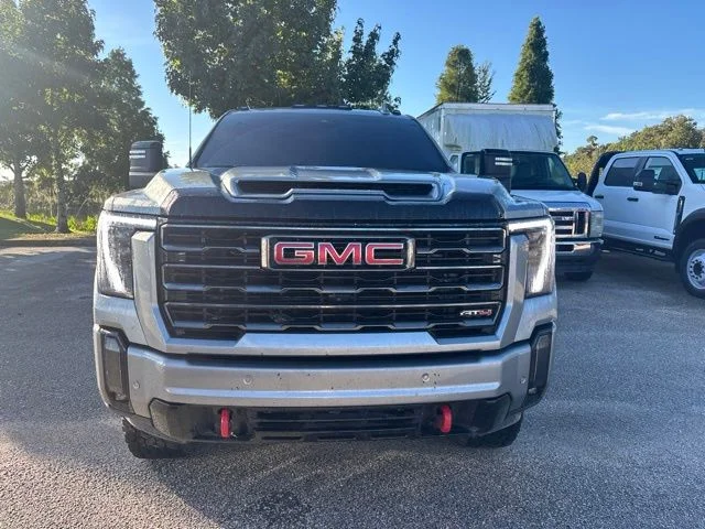 Used 2024 Silver GMC AT4 image 2