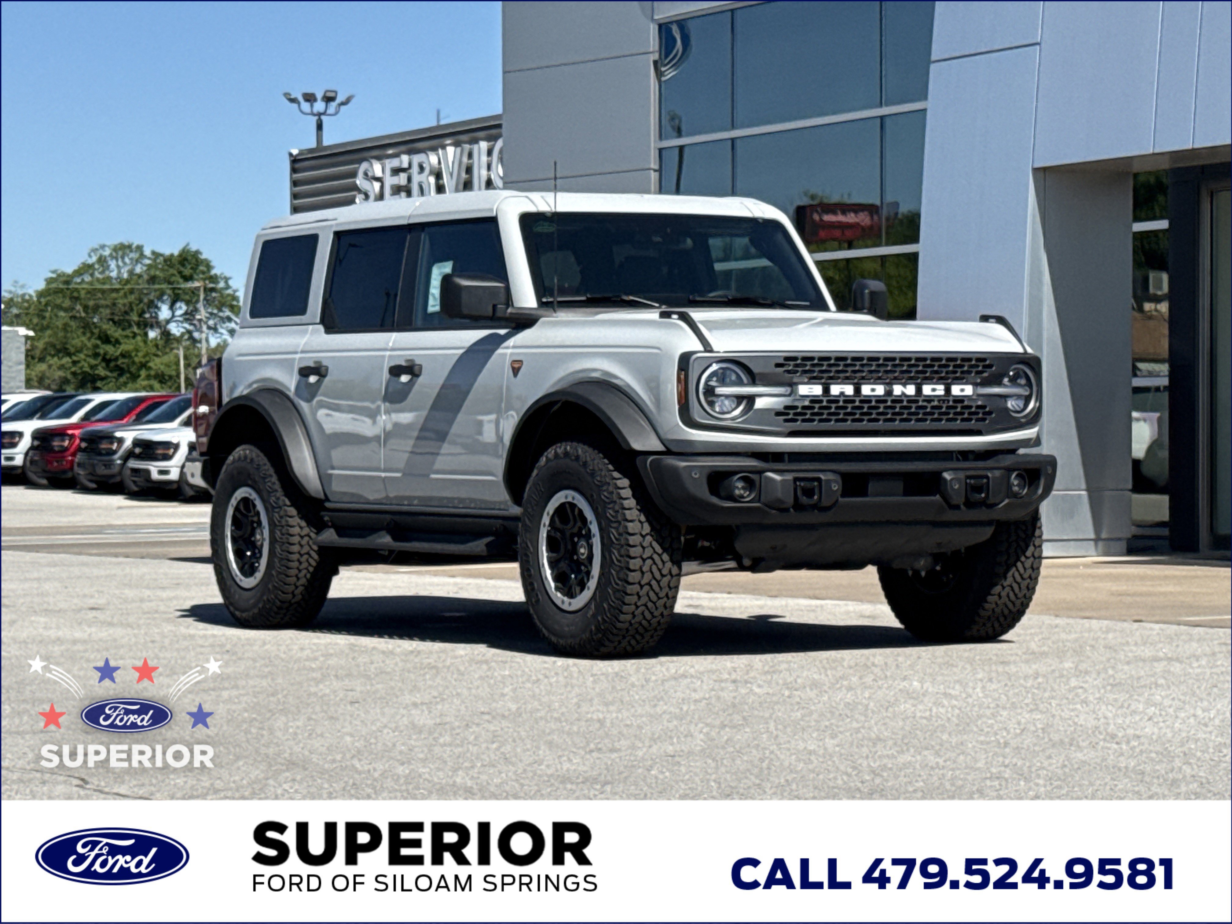 New 2026 Ford Bronco Badlands 4WD 4 Door in Siloam Springs