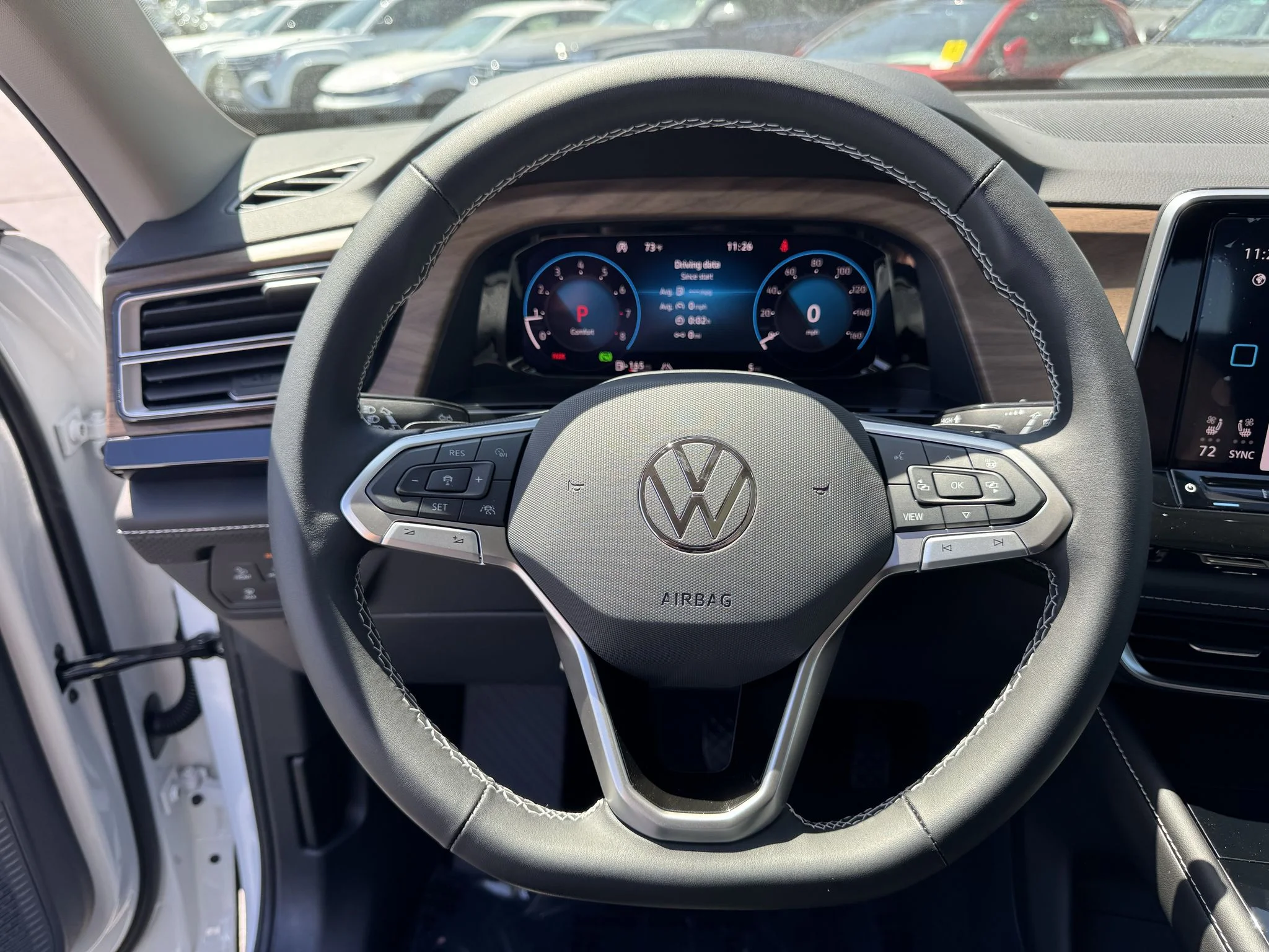 New 2026 Opal White Pearl Volkswagen 2.0T SE w/Technology image 17