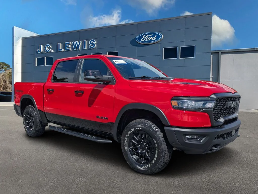 Certified Used 2025 Flame Red Clearcoat Ram Rebel image 1