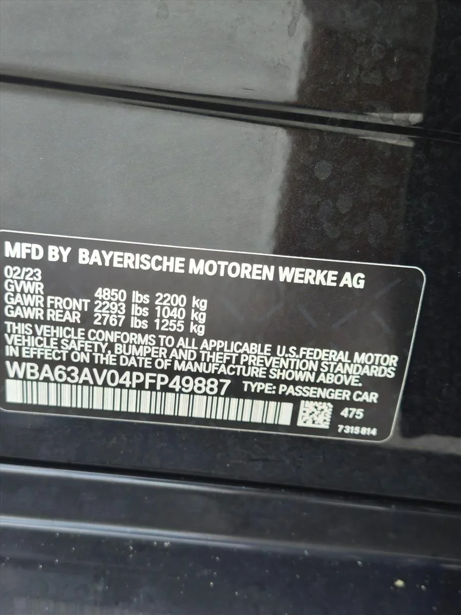 Used 2023 Black Sapphire Metallic BMW 430i image 25