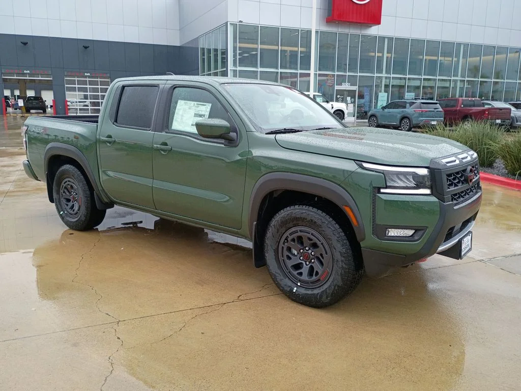 New 2026 Tactical Green Metallic Nissan Crew Cab PRO-X® image 7