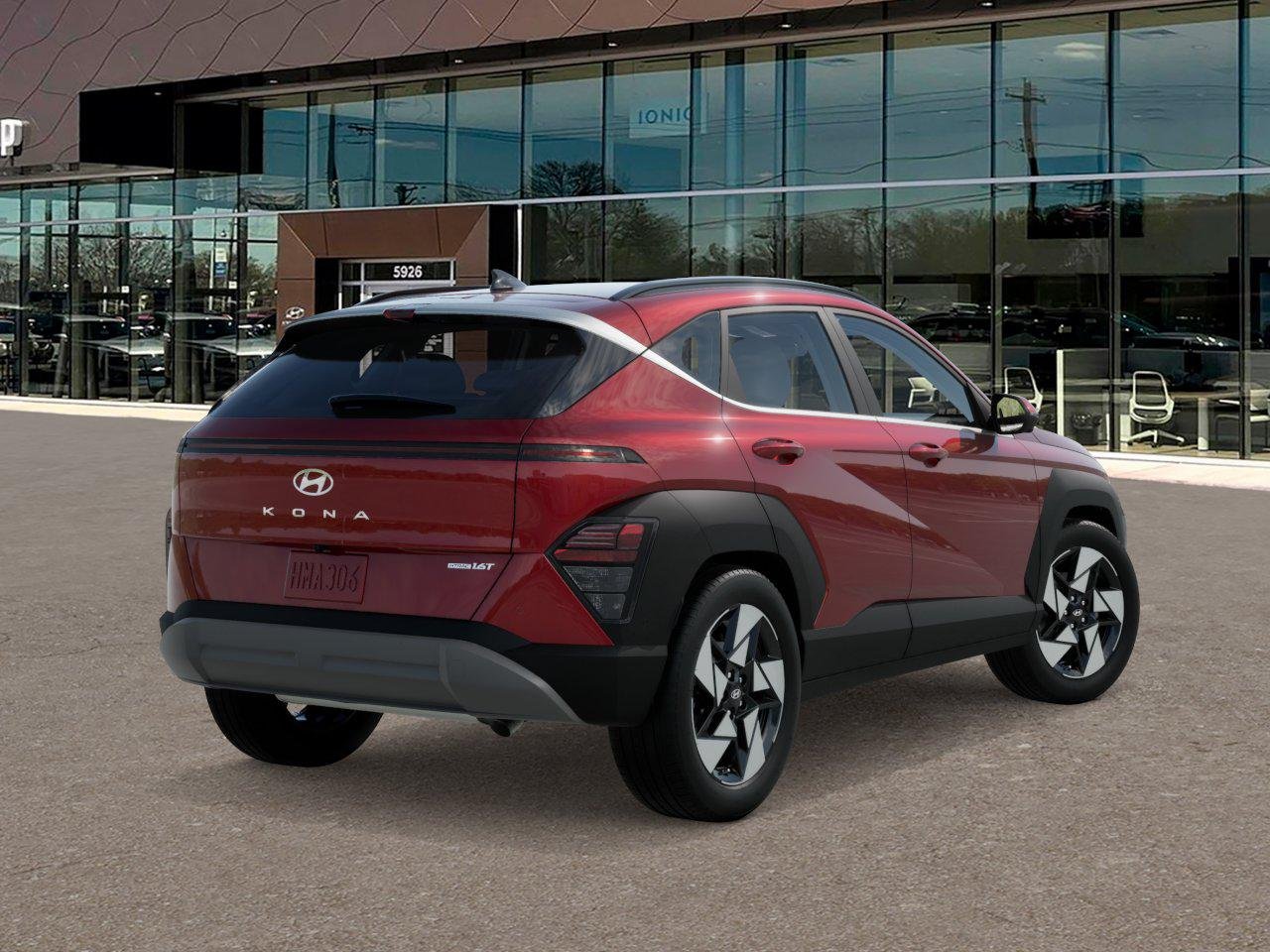 New 2026 Ultimate Red Metallic Hyundai SEL Sport AWD image 4