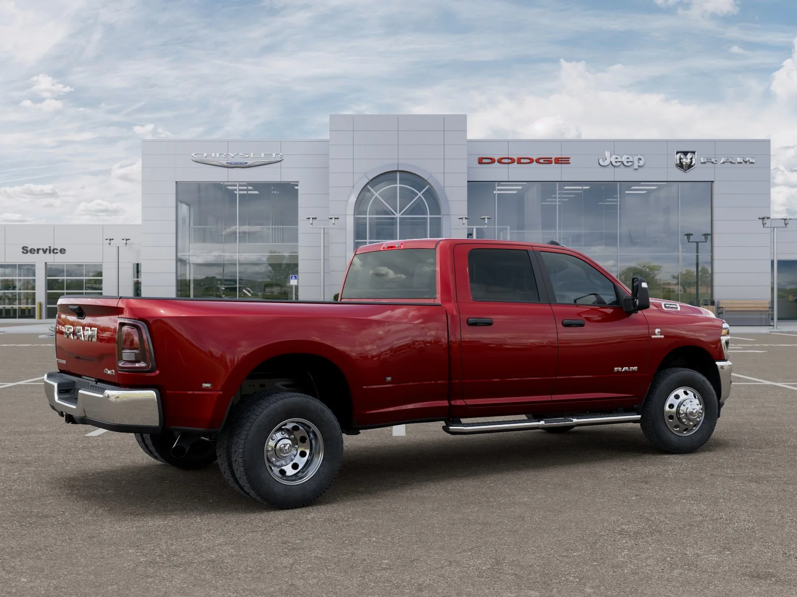 New 2026 Molten Red Pearlcoat RAM Big Horn image 30