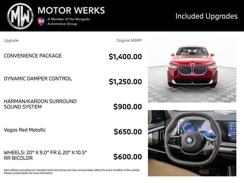 Certified Used 2026 Vegas Red Metallic BMW 30 xDrive image 4