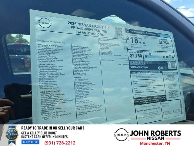 New 2026 Boulder Gray Pearl Nissan Crew Cab PRO-4X® image 19
