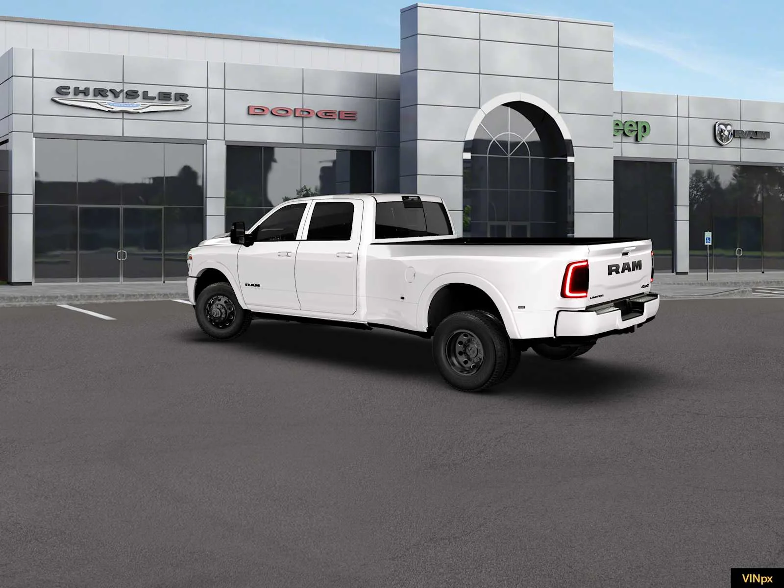 New 2026 Bright White Clear-Coat Exterior Paint RAM Limited image 4