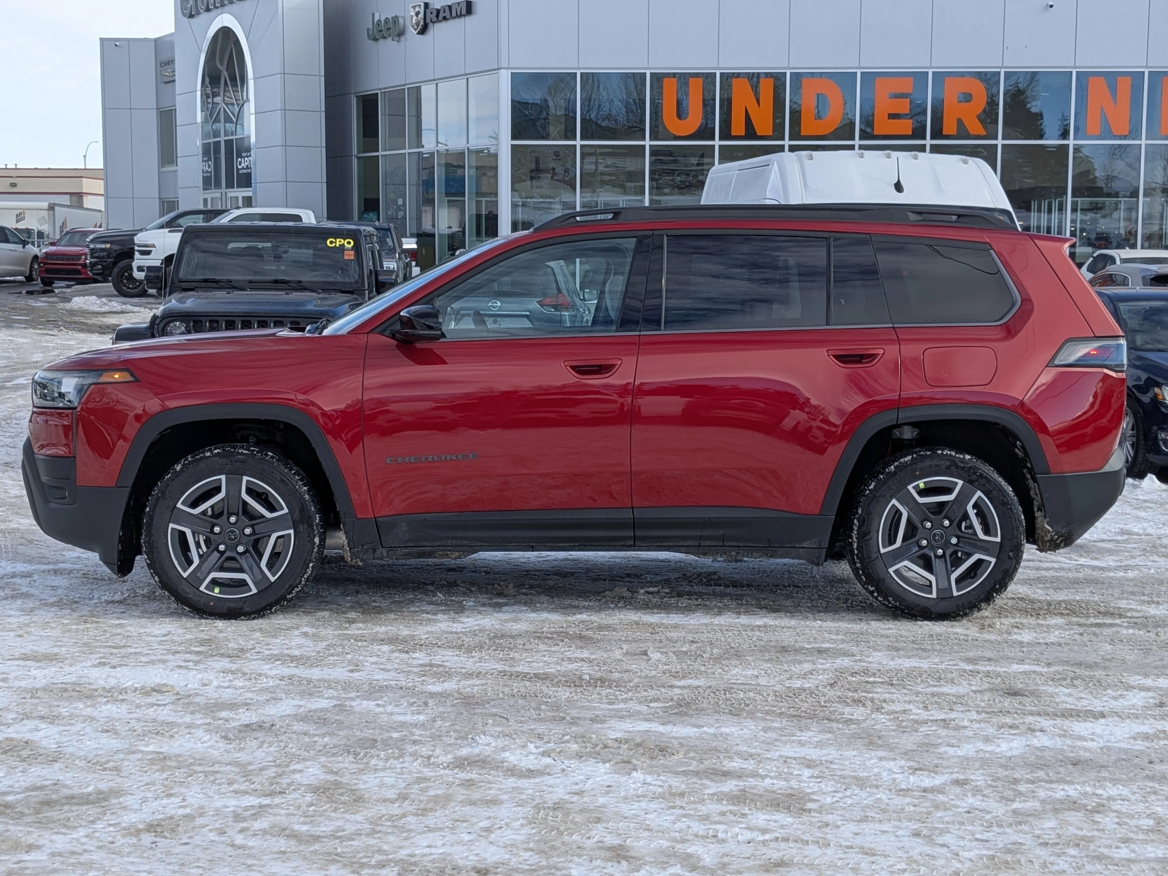 New 2026 Red Jeep Limited - - Tech Group - Panoramic Sunroof - Trailer Tow - Remote Start & tons more! image 5