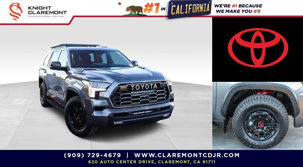 Used 2025 Magnetic Gray Metallic Toyota TRD Pro image 1