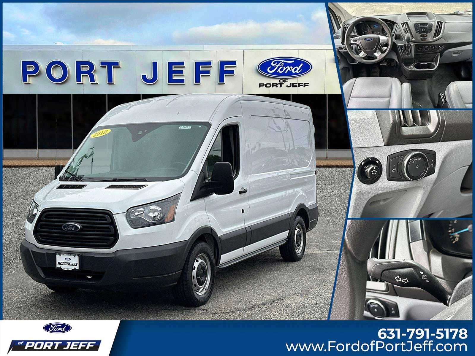 2018 Ford Transit 150 Van Med Roof Sliding Pass. 130 WB's photo