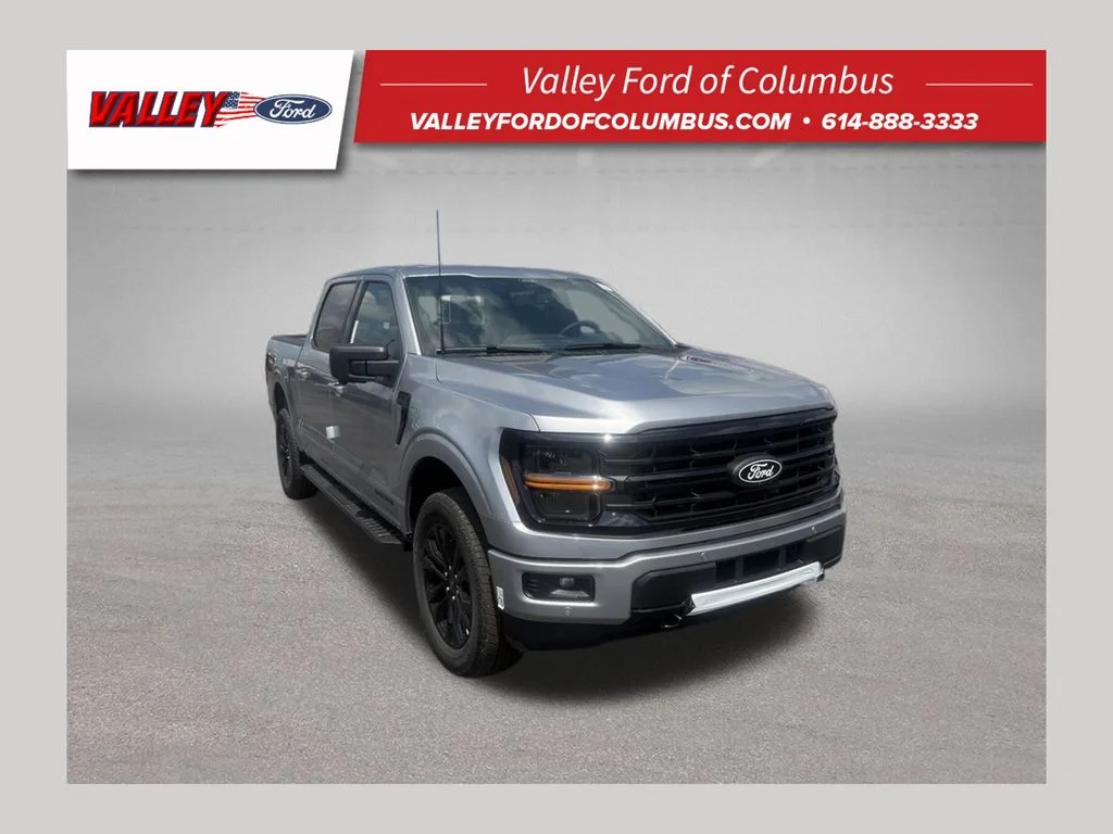 New 2026 Iconic Silver Metallic Ford XLT image 1