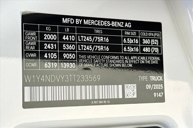2026 Mercedes-Benz Sprinter Cargo Van Base - Photo 54