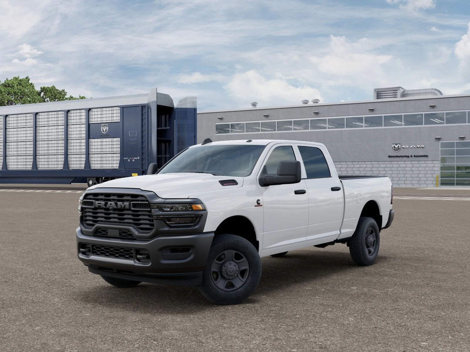 New 2027 Bright White Clearcoat RAM Tradesman image 1