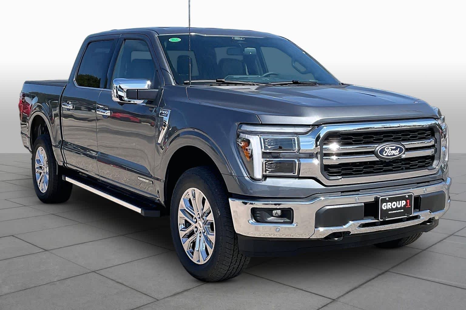 New 2026 Carbonized Gray Metallic Ford Lariat® image 2