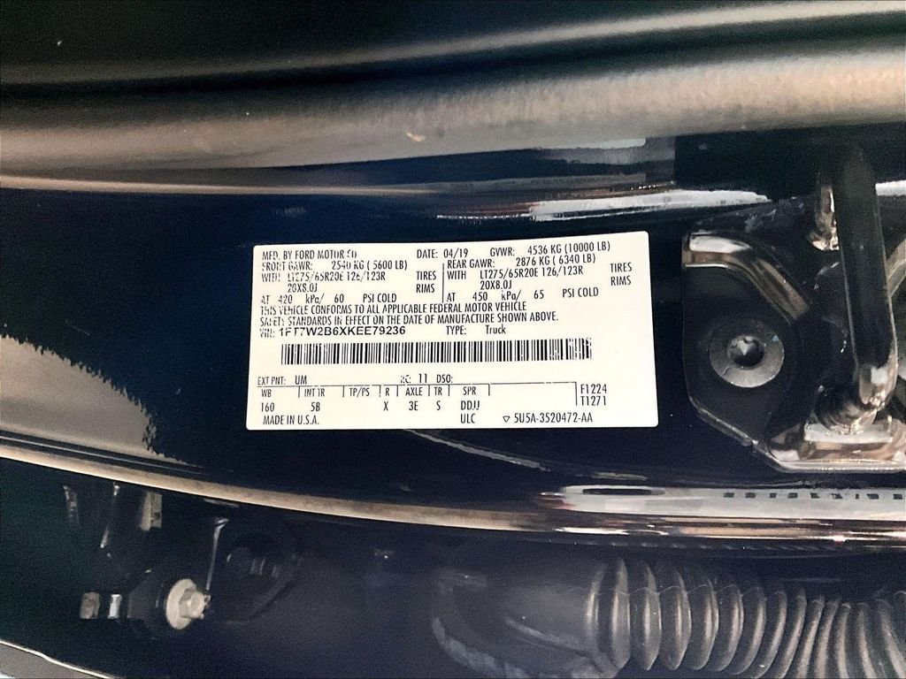 Used 2019 Black Ford Lariat image 37
