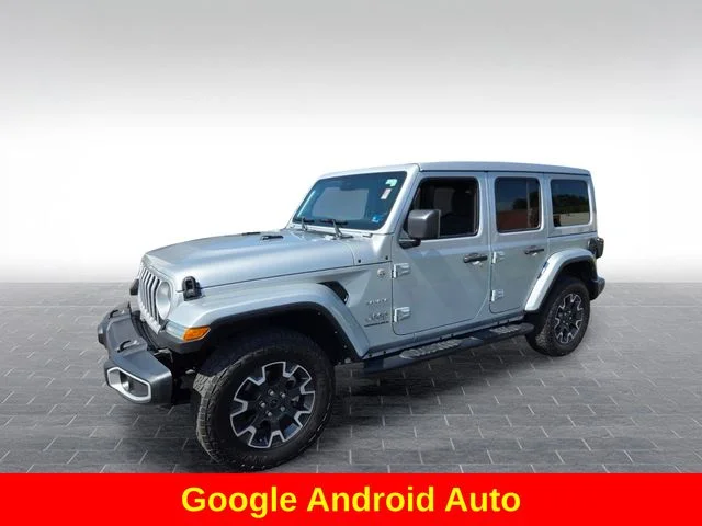 Used 2024 Silver Jeep Sahara image 4