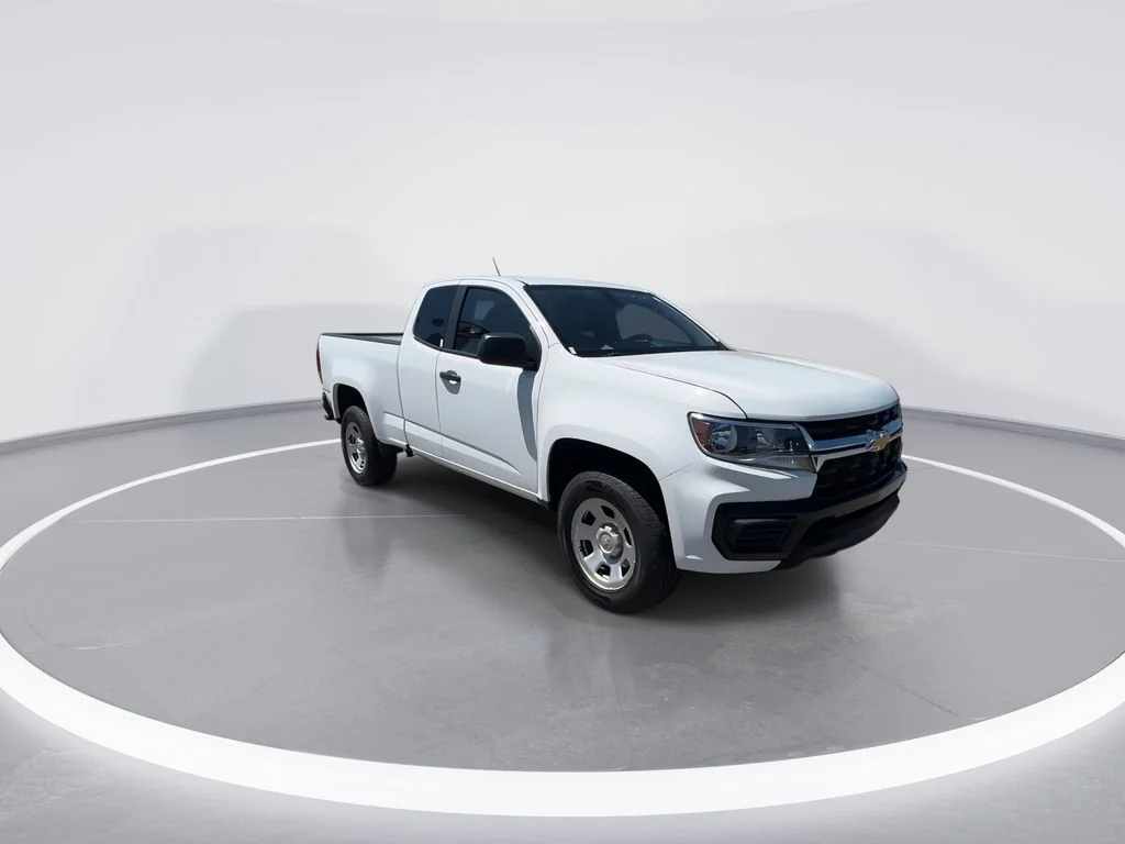 Used 2022 White Chevrolet Work Truck image 2