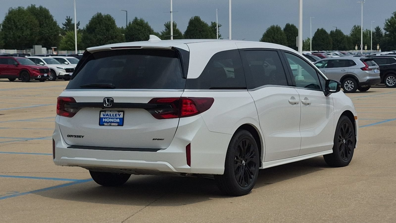 New 2026 Platinum White Pearl Honda Sport-L image 6