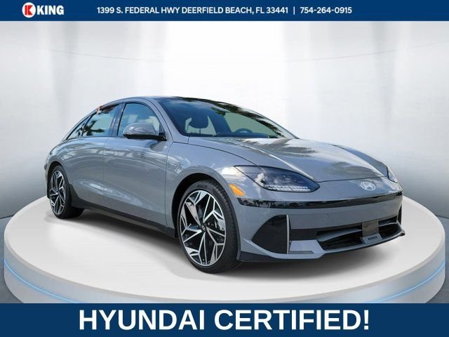 Certified Used 2023 Blue Hyundai Limited image 1