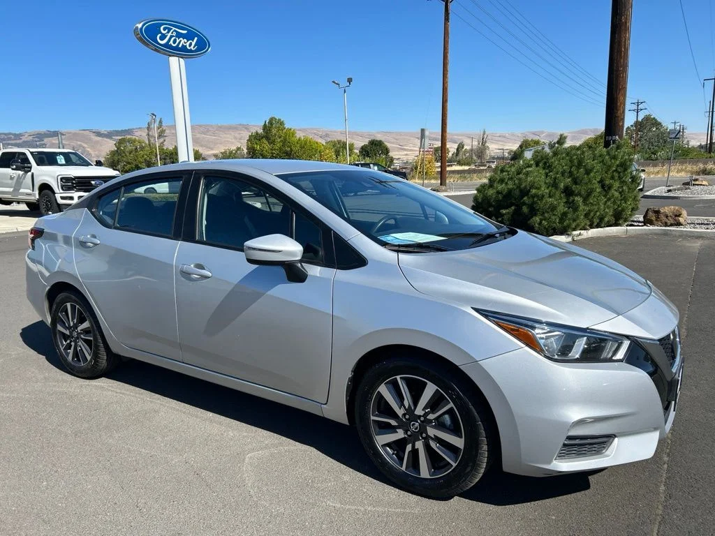 Used 2021 Nissan Versa Sedan SV with VIN 3N1CN8EV3ML829366 for sale in The Dalles, OR