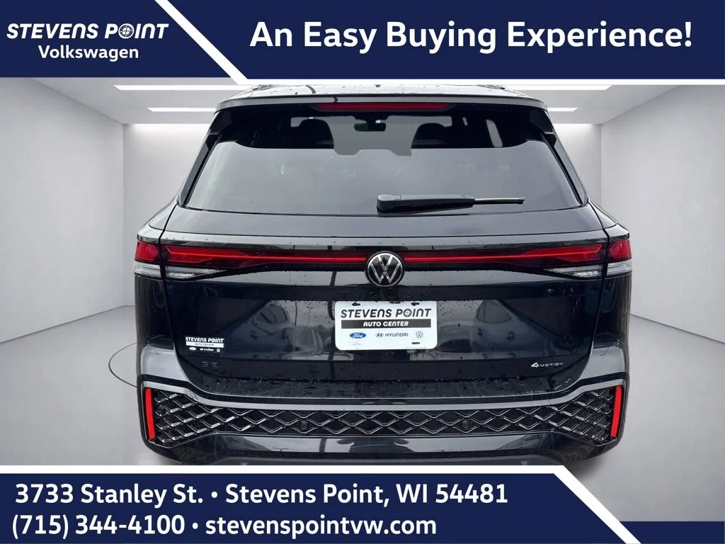 New 2026 Deep Black Pearl Volkswagen 2.0T SE R-Line Black image 4