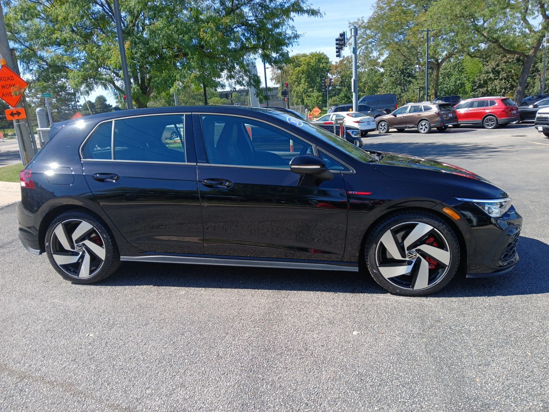 Certified Used 2024 Deep Black Pearl Effect Volkswagen 2.0T S image 3