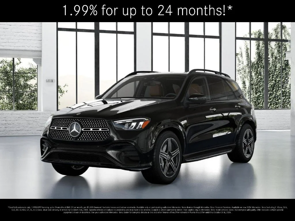 New 2026 Obsidian Black Metallic Mercedes-Benz GLE 450 image 82
