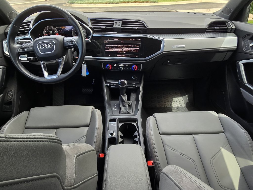 Used 2022 Glacier White Metallic Audi S line Premium Plus image 26