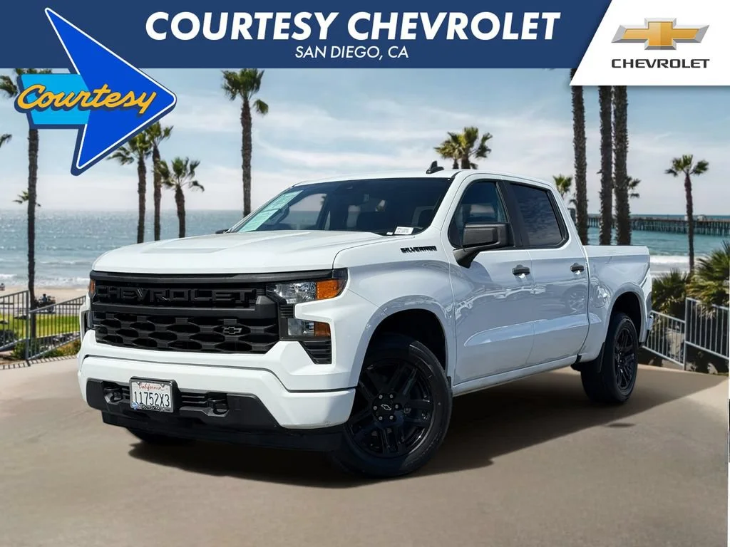 Used 2023 SUMMIT WHITE Chevrolet Custom image 1